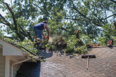 Roof Storm Damage in Sebring, Florida