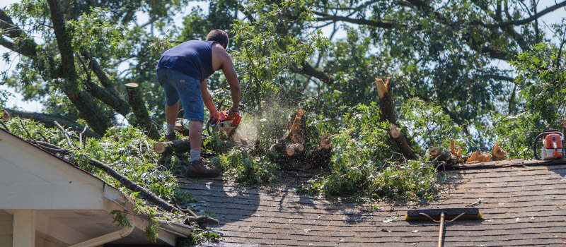 Roof Storm Damage in Winter Haven, Florida